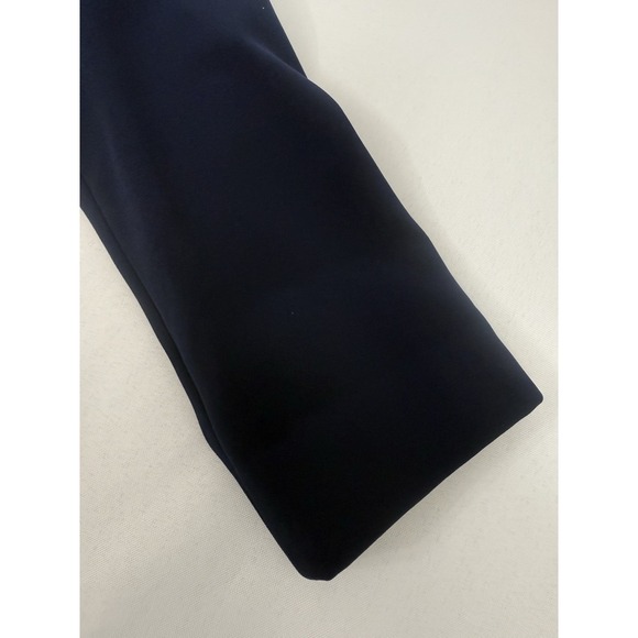 Laundry By Shelli Segal for Le Tote Navy Blazer Jacket Side Buckle Womens Size M - Picture 6 of 9